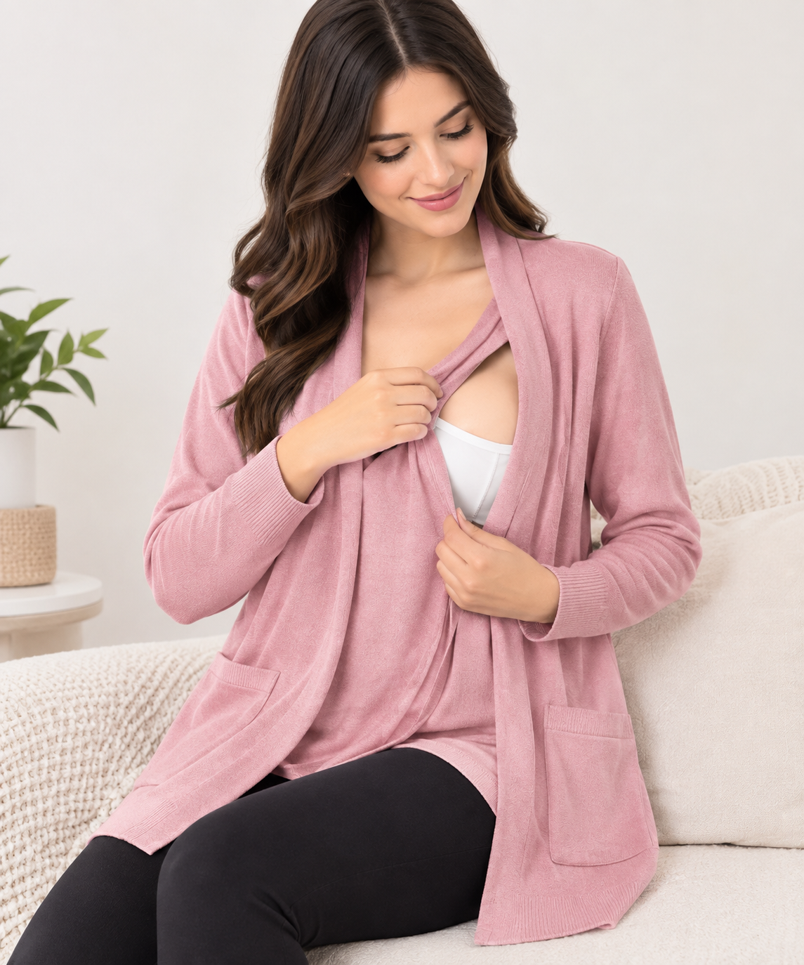 Cardigan de Lactancia